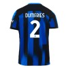 Original Fußballtrikot Inter Mailand Dumfries 2 Heimtrikot 2023-24 Für Herren